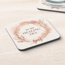 Eleganter Selbstliebe-Untersetzer 'In meiner Heilu