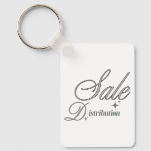 Eleganter silberner Schrift-Schlüsselanhänger für Schlüsselanhänger