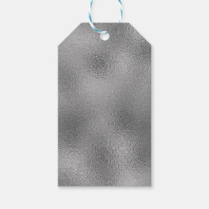 Eleganter Silver Blank Template Hinzufügen Geschenkanhänger