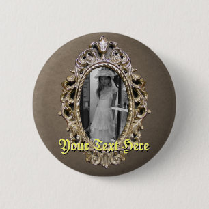 Eleganter Single-Rahmen-Knopf Button