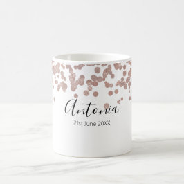 Eleganter Skriptname Birthday Kaffeetasse