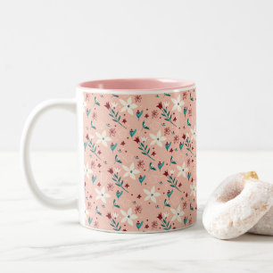 Eleganter Sommer Niedliches Frorrot Zweifarbige Tasse