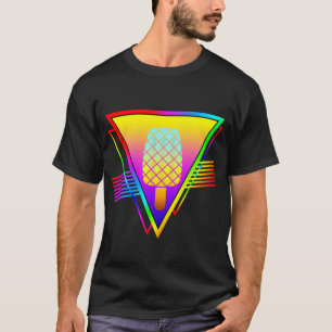 Eleganter Sommer Retro Eistropfen T-Shirt