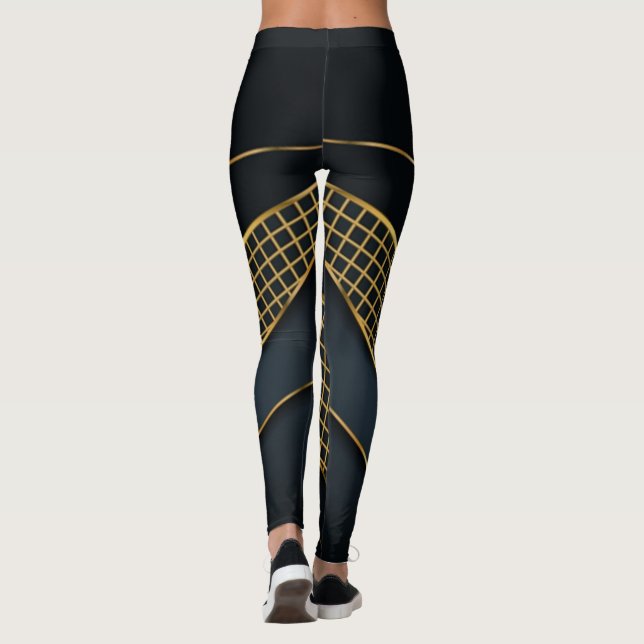 Eleganter Sport Leggings (Rückseite)
