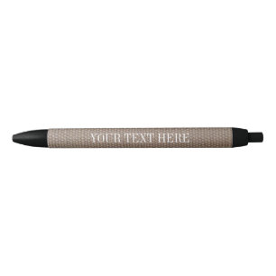 Eleganter Stift für Burlap-Design mit individuelle