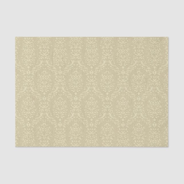Eleganter StilgoldDamaskus Seidenpapier (Vorderseite)