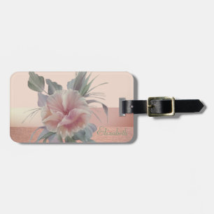 Eleganter Stilschick, Blume Gepäckanhänger