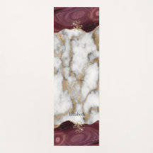 Eleganter, stilvoller Gold Glitzer Shiny White Mar
