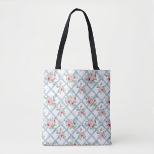 Eleganter stilvoller süßer Boho-Rosa-Botanik-Blume Tasche