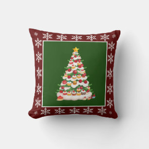 Eleganter stilvoller süßer, köstlicher Weihnachtsb Kissen