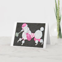Eleganter Stylischer Pudel Dieb