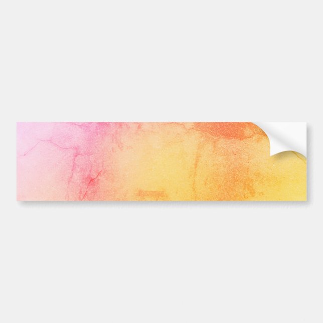 Eleganter Sunset Gradient Autoaufkleber (Vorne)