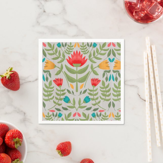Eleganter Tableau Stil Serviette (Beispiel)