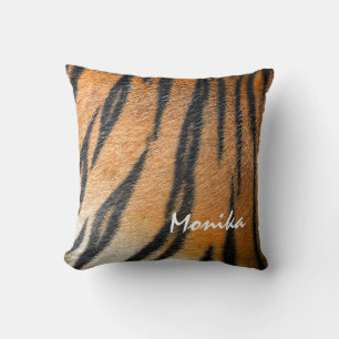 Eleganter Tiger-Druck für Tiere Kissen