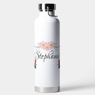 Eleganter, transparenter Personalisierter Name Trinkflasche