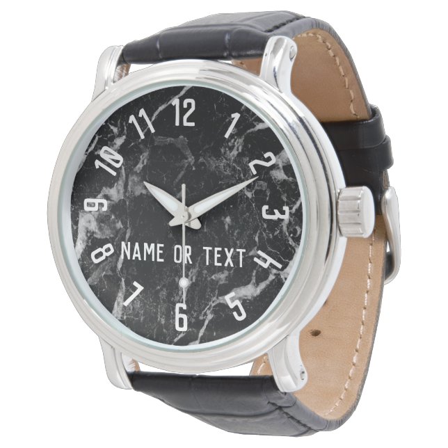 Eleganter Trauzeuge Trauzeuge Armbanduhr (Schrägansicht)