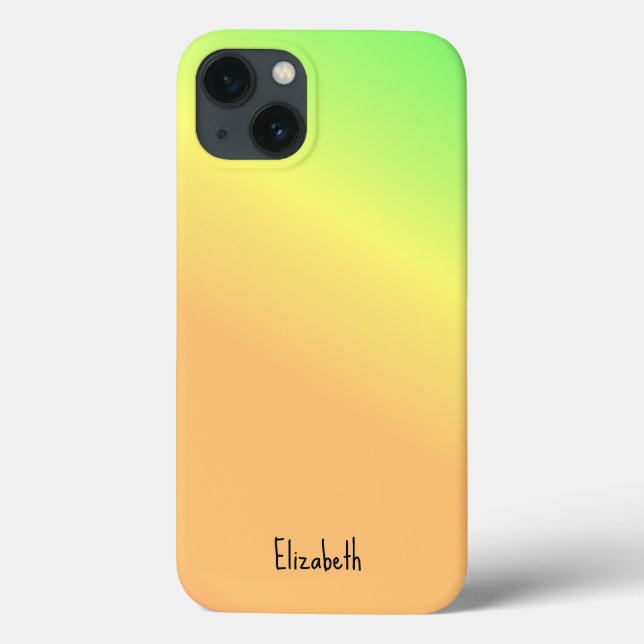 Eleganter tropischer Sommer Case-Mate iPhone Hülle (Rückseite)