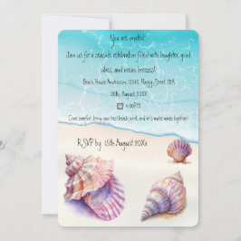 Eleganter tropischer Strand Seashells Pearls Nauti