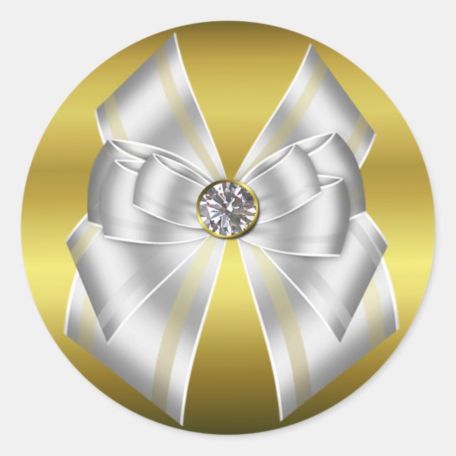 Eleganter Umschlag Aufkleber (Vorderseite)
