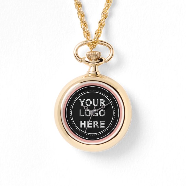Eleganter und sanfter schwarzer QR-Code Armbanduhr (Vorderseite)