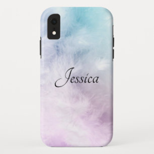 Eleganter und sanfter schwarzer QR-Code Case-Mate iPhone Hülle