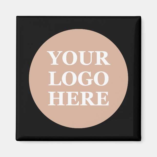 Eleganter und sanfter schwarzer QR-Code Magnet (Vorne)