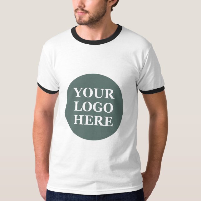Eleganter und sanfter schwarzer QR-Code T-Shirt (Vorderseite)