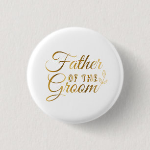Eleganter und schicker Glitzer Vater des Barocks Button