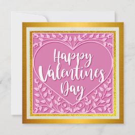 Eleganter Valentinstag | Gold- und Rosatwärme
