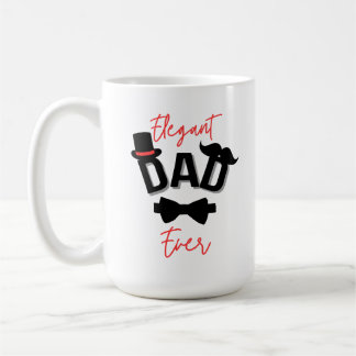 Eleganter Vater je Vatertag Kaffeetasse