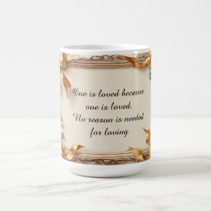 Eleganter Verzierung Goldrahmen Kaffeetasse
