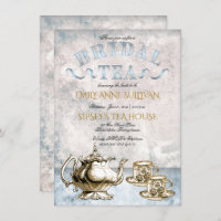 Eleganter Vintag Tea Pot | Cups Bridal Teedusche