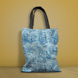 Eleganter Vintager aquamariner Jouy Tasche<br><div class="desc">Vintages aquamarines Toile de jouy bedruckte Tote Bag. Diese toile de jouy Vintage Tasche wird durch die exquisiten Designs der französischen Landschaftsszenen inspiriert. Diese ausgeklügelten Toilabdrücke sind im Moment ein echter Wutanfall, sie verbinden traditionellen Charme und zeitgenössischen Stil mit stilvollen Farben, dem perfekten Geschenk in Geburtstagen, Valentinen, Weihnachten oder anderen...</div>