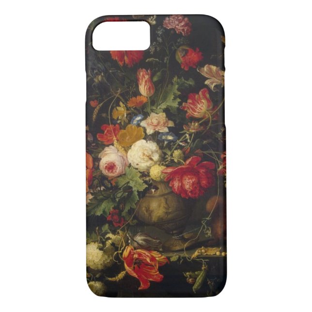 Eleganter Vintager Blumenvase Case-Mate iPhone Hülle (Rückseite)