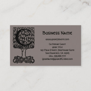 Eleganter Vintager Viktorianischer Monogram Letter Visitenkarte