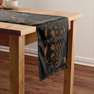 Eleganter, Vintager, Viktorianischer Steampunk Mittelgroßer Tischläufer