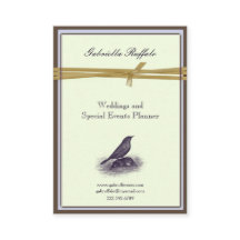 Eleganter Vintager Vogel-Brown-Damast und lila