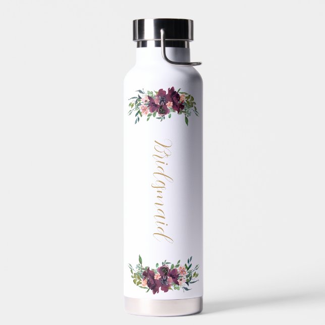 Eleganter Vorschlag für Personalisierte Bridesmaid Trinkflasche (Links)