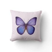 Eleganter Wasserfarben-Schmetterling in Lila