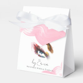 Eleganter Wasserfarbenpinsel Pinselstrich Rosa Aug Geschenkschachtel