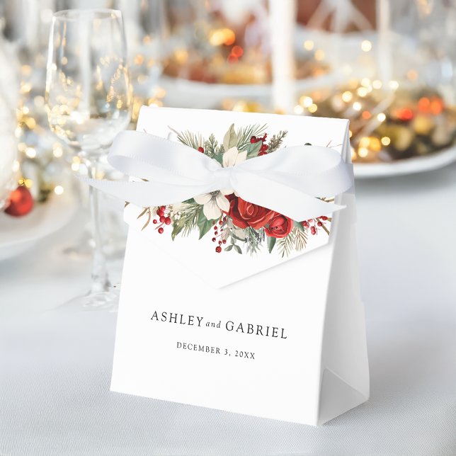 Eleganter Weihnachts Winter Floral Geschenkschachtel (Von Creator hochgeladen)