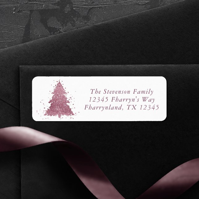 Eleganter Weihnachtsbaum | Dusty Mauve Pink Adress (Von Creator hochgeladen)