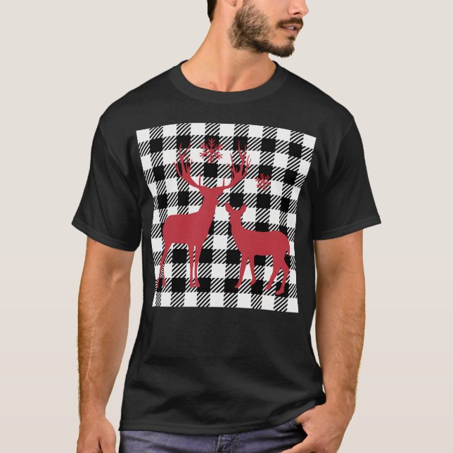 Eleganter Weihnachtsmann T-Shirt (Vorderseite)