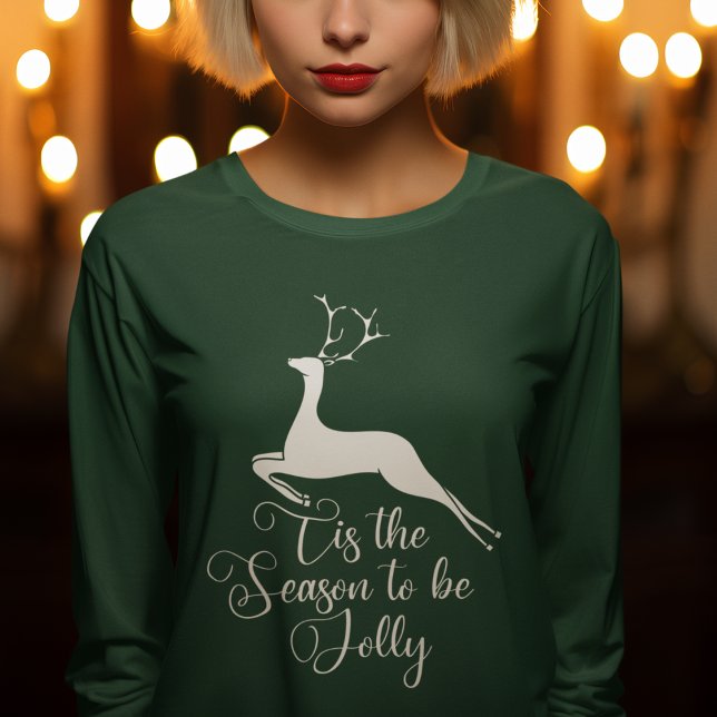 Eleganter Weihnachtsschläfer T-Shirt (Von Creator hochgeladen)