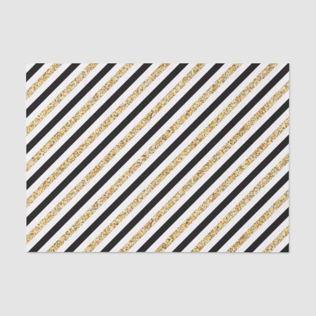 Eleganter Weinkasten aus Party mit schwarzem Strei Seidenpapier (Vorderseite)