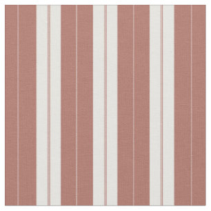 Eleganter, weißer, antiker französischer Ticking S Stoff