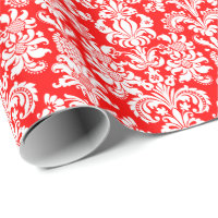 Eleganter weißer Blumenkorb roter Hintergrund