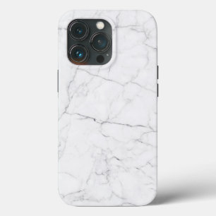 Eleganter weißer Marmor Case-Mate iPhone Hülle