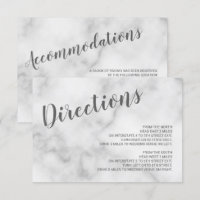 Eleganter weißer Marmor Details zur Hochzeit