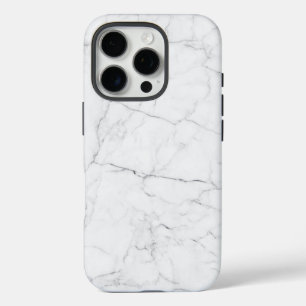 Eleganter weißer Marmor  iPhone 16 Pro Hülle